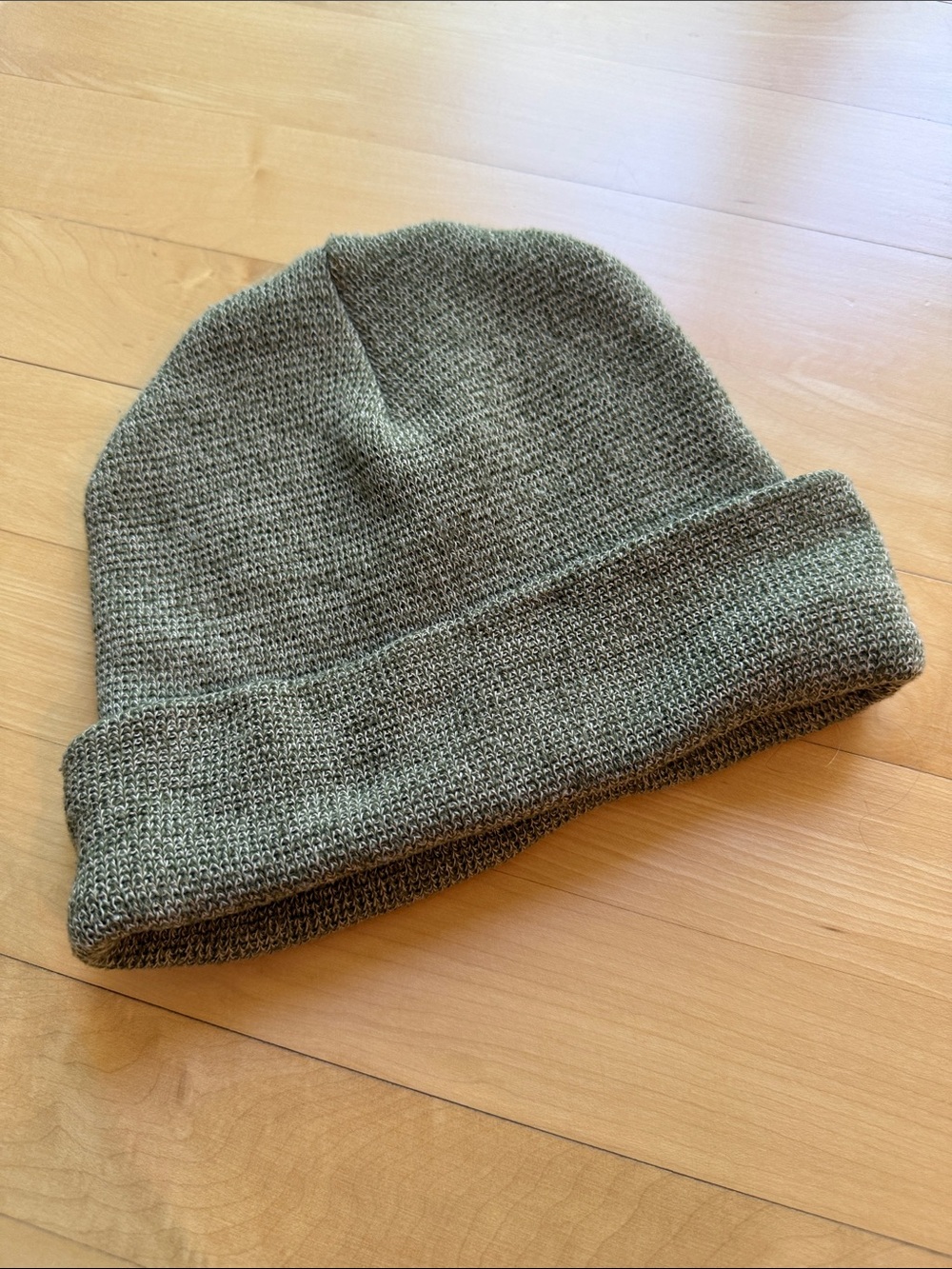 Classic Goodfellow Knit Beanie in Olive Green
